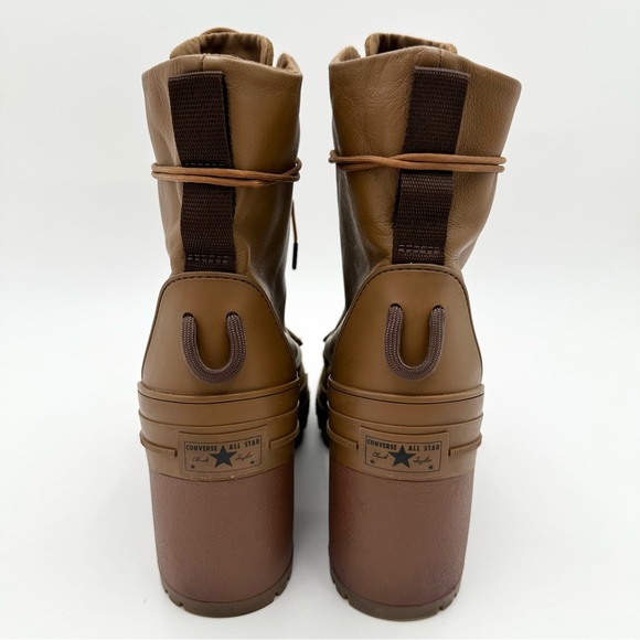 Converse GR82 Hi Top Glove Brown Mountain Club Leather Platform Combat Boots - Picture 9 of 11